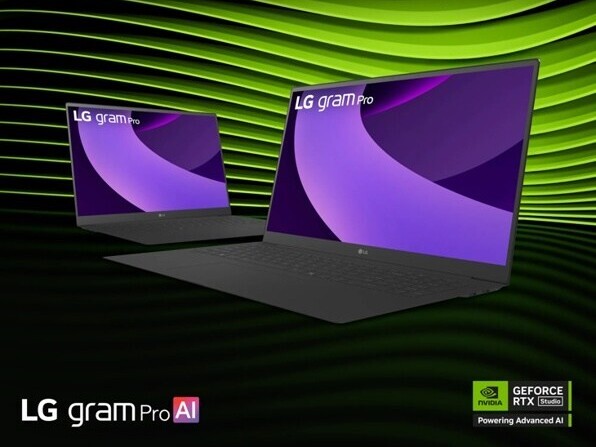 Los modelos LG Gram Pro 16Z90TR y 17Z90TR pesan sólo 1,3 kg (3 lbs) y 1,4 kg (3,2 lbs), respectivamente (Fuente de la imagen: LG)