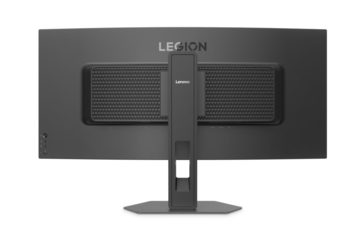 Parte trasera del monitor para videojuegos Lenovo Legion 34W 2c