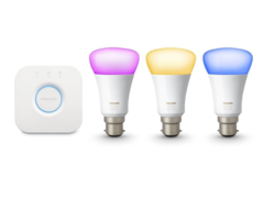 El puente Philips Hue Bridge (en la imagen) recibe la versión de firmware 1972076030. (Fuente de la imagen: Philips Hue)