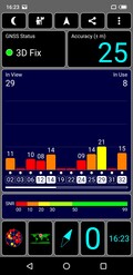 Prueba de GPS: Interior