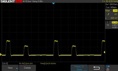 25% de luminosidad: 15,42 kHz PWM