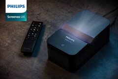 El Philips Screeneo U4 está disponible con un 50% de descuento durante su campaña de Indiegogo. (Fuente de la imagen: Philips)