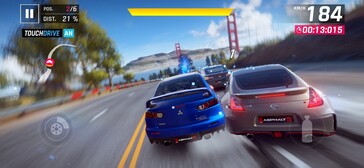 Asphalt 9, configuraciones medias