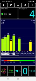 Prueba de GPS al aire libre