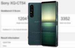 El Sony Xperia 1 IV ha sido supuestamente visto en un benchmark sintético. (Fuente de la imagen: @OnLeaks/Giznext/Geekbench - editado)