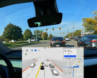 El modo de conducción autónoma completa de Tesla en acción (imagen: Dirty Tesla)