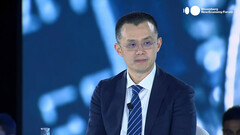 El consejero delegado de Binance es la persona más rica de las criptomonedas (imagen: Bloomberg/YouTube)