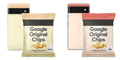 Google regala 10.000 bolsas de patatas fritas en Japón para promocionar la serie Pixel 6. (Fuente de la imagen: Google)