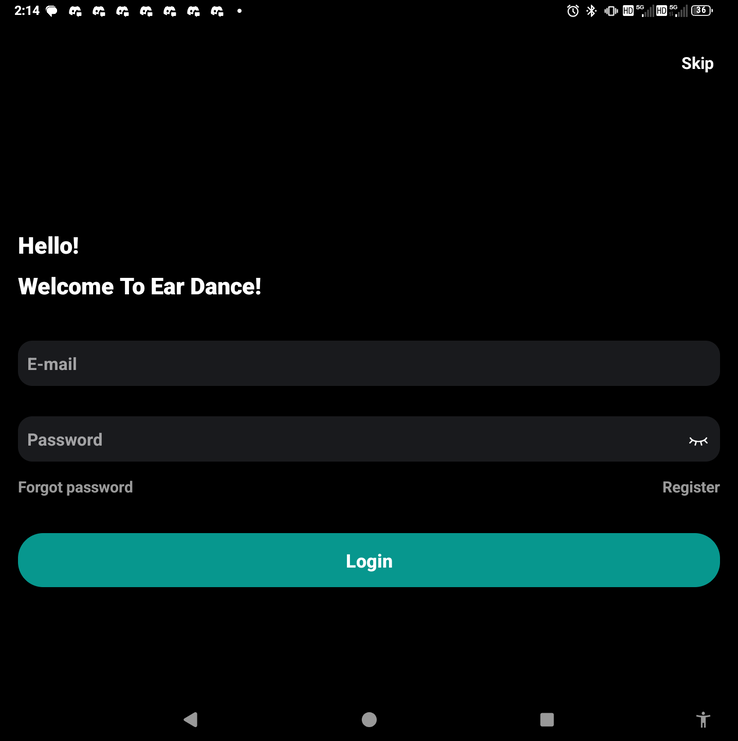 Le permite omitir el inicio de sesión que es agradable