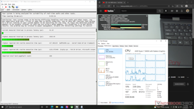 El MSI Alpha 15 tiene una latencia DPC algo mayor