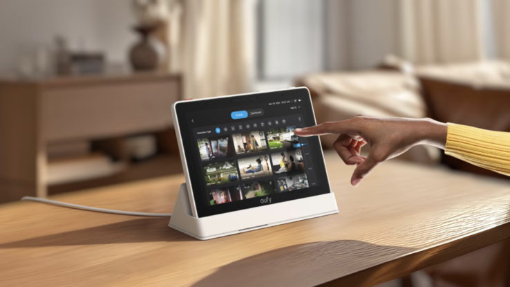 El eufy Smart Display E10. (Fuente de la imagen: eufy vía Coolblue)