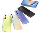 Los modelos Galaxy A34 y Galaxy A54 están disponibles en cuatro colores. (Fuente de la imagen: Samsung)
