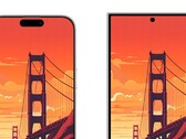 El "iPhone 15 Ultra" frente al "S24 Ultra". (Fuente: Ice Universe vía Weibo)