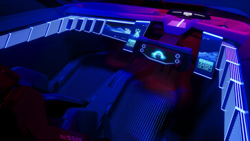 La iluminación ambiental del Hyper Force responde al modo de conducción seleccionado. (Fuente de la imagen: Nissan)