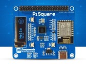El PiSquare es una forma asequible de utilizar HATs de forma inalámbrica. (Fuente de la imagen: SB Components)