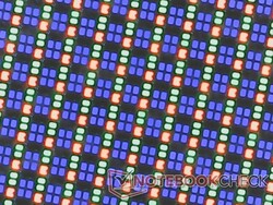 Subpíxeles RGB OLED de gran nitidez