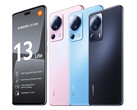 El Xiaomi 13 Lite llega en tres colores pero no es una réplica exacta del CIVI 2. (Fuente de la imagen: Xiaomi)