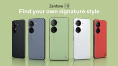 El Zenfone 10 estará disponible en varios colores. (Fuente de la imagen: ASUS)
