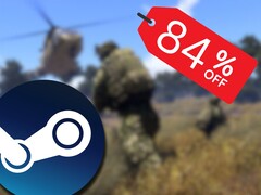 Arma 3 tiene un 84% de descuento en Steam hasta el 5 de marzo y cuesta menos de 5 dólares. (Fuente de la imagen: Steam)