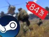 Arma 3 tiene un 84% de descuento en Steam hasta el 5 de marzo y cuesta menos de 5 dólares. (Fuente de la imagen: Steam)