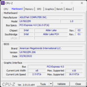 Placa base CPU-Z