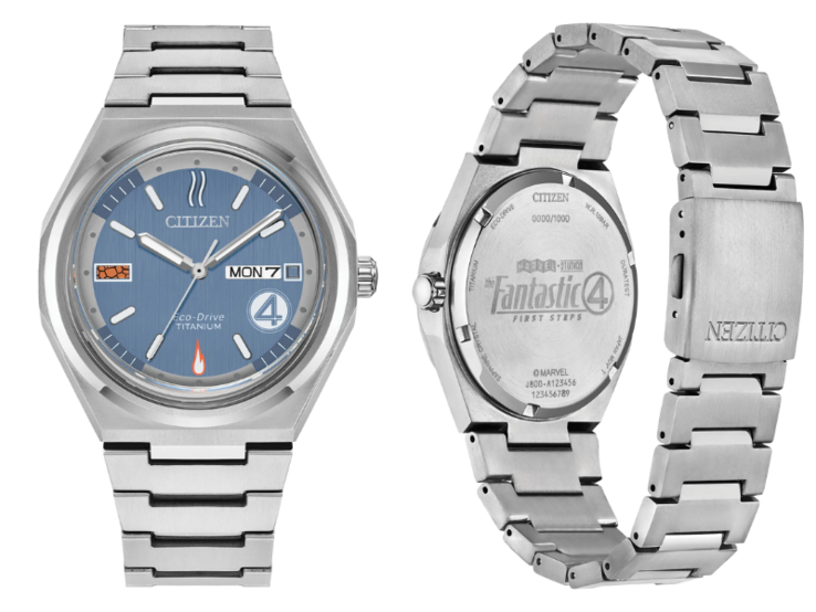 El reloj Citizen Marvel The Fantastic Four Inspired Zenshin. (Fuente de la imagen: Citizen)