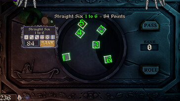 En la imagen: una captura de pantalla del juego «Dice With Death».