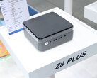El ECS Z8 Plus aparentemente tiene soporte tanto para LPDDR5X como para DRR5 RAM. En la imagen: el mini PC. (Fuente de la imagen: Goldfries en YouTube)