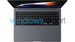 Un primer vistazo al posible Galaxy Book4 Ultra. (Fuente de la imagen: Windows Report)