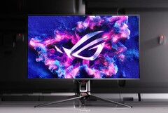 Asus aún no ha confirmado oficialmente el PVP del ROG Swift OLED PG32UCDM. (Imagen: Asus)