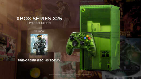 La Xbox Series X25 Edición Limitada incluye una descarga gratuita de Halo: Campaign Evolved.