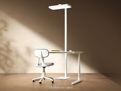 La Xiaomi Mijia Vertical Learning Lamp proyecta luz en dos direcciones. (Fuente de la imagen: Xiaomi)