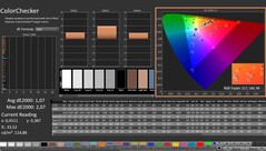 CalMAN: ColorChecker (calibrado)