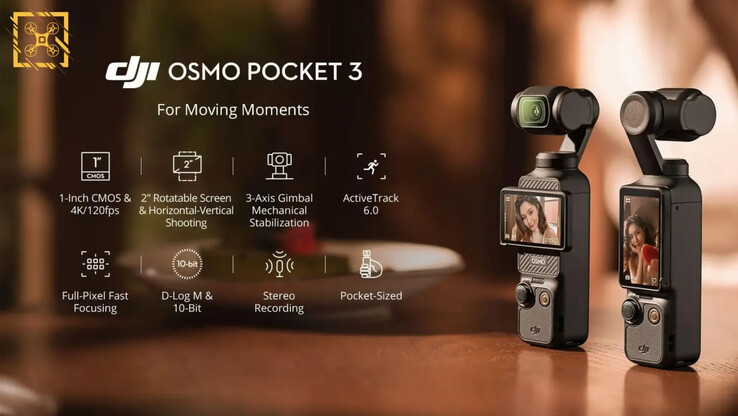 El DJI Osmo Pocket 3...