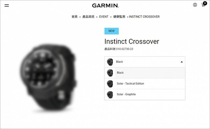 El smartwatch híbrido Garmin Instinct Crossover. (Fuente de la imagen: Garmin vía Fitness Tracker Test)