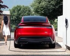 Carga del Tesla Model Y.