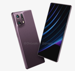 Renders filtrados del OPPO Find X5 Pro. (Fuente: OnLeaks X Prepp)