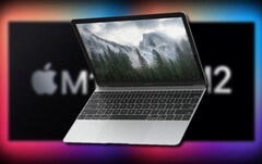 Parece que hay planes para un portátil MacBook de 12 pulgadas con Apple Silicon en su interior. (Fuente de la imagen: Apple/Notebookcheck - editado)