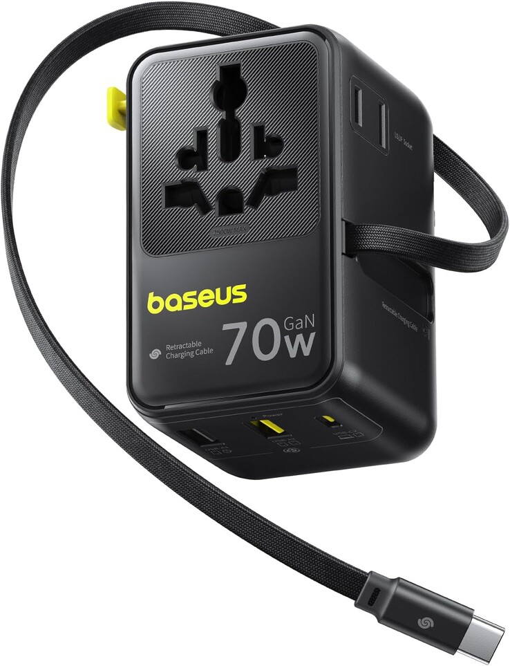 El adaptador universal de viaje Baseus EnerCore CG11. (Fuente de la imagen: Baseus)
