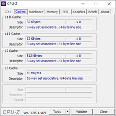 Cachés CPU-Z