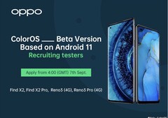 Oppo anunció recientemente una prueba beta para una nueva versión de ColorOS (Fuente de la imagen: @UniverseIce)