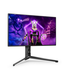 El AGON PRO AG274QZM cuenta con miniluces LED, una tasa de refresco de 240 Hz y una resolución de 2,5K. (Fuente de la imagen: AOC)