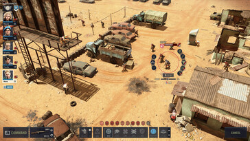 En la imagen: una captura de pantalla del juego Jagged Alliance 3.