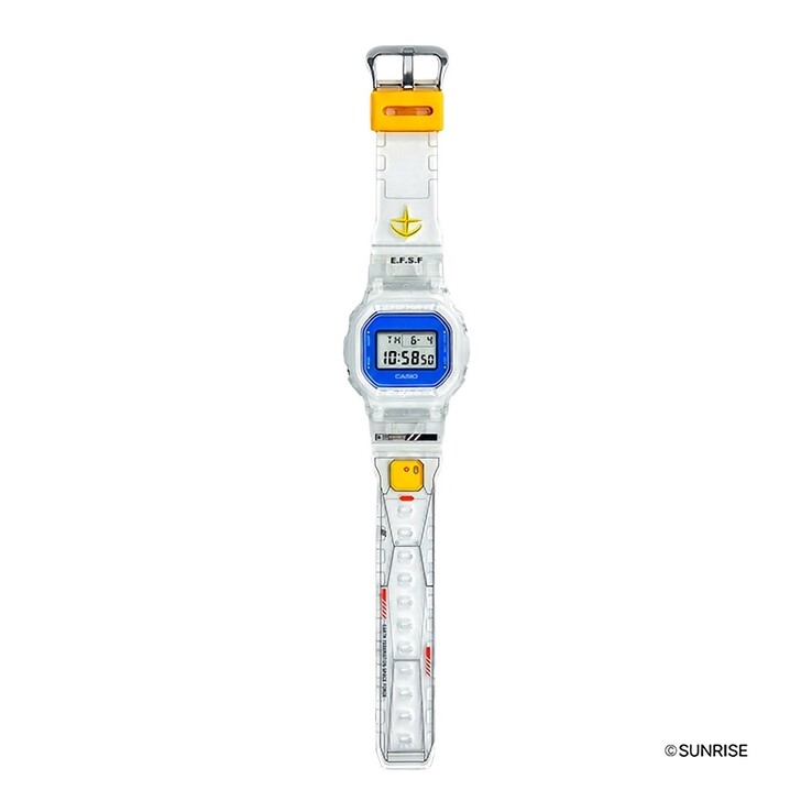 Se muestra el Casio G-Shock x Mobile Suit Gundam DW-5600