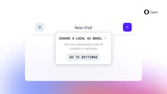Opera anuncia la posibilidad de descargar y utilizar LLM locales (Fuente de la imagen: Opera)
