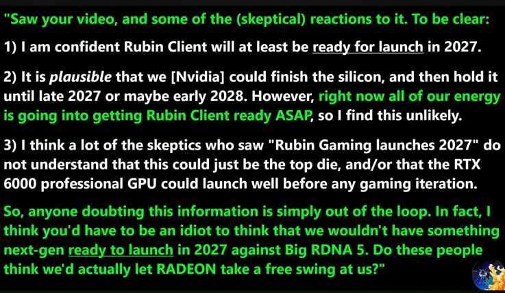 Filtración sobre el lanzamiento de la RTX 6090.