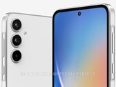Después del Galaxy A15, el Galaxy A35 aparentemente también tiene una protuberancia en el marco. (Fuente de la imagen: @OnLeaks / MySmartPrice)