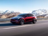 El color de pintura "Midnight Cherry Red" para el Tesla Model Y está disponible exclusivamente en Giga Berlin (Imagen: Tesla)