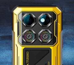 El Oukitel WP600 cuenta con dos ventiladores.