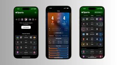 Apple La aplicación de deportes ofrecerá acceso rápido a resultados, estadísticas y mucho más (Fuente de la imagen: Apple)